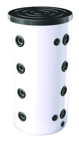 Ballon tampon au sol pour pompe à chaleur 200 litres - Somatherm